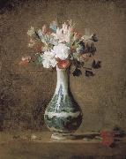 Carnation flowers, Jean Baptiste Simeon Chardin